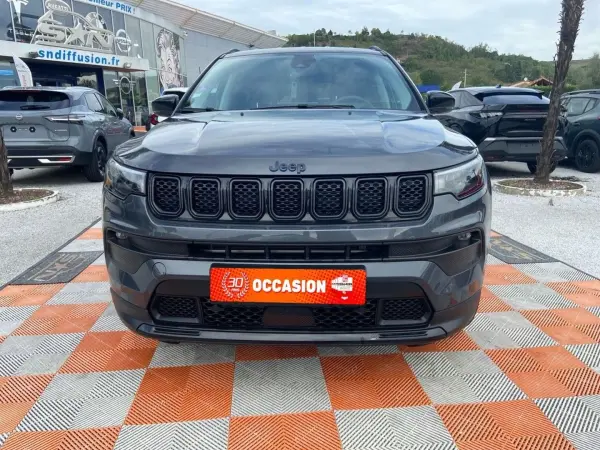 Jeep COMPASS 1.5 TURBO T4 130 e-HYBRID BVR7 NIGHT EAGLE PACK BUSINESS GPS Caméra - Photo 2
