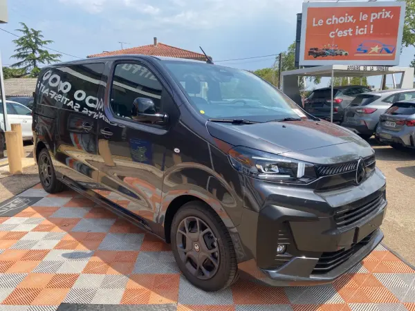 Citroën JUMPY DOUBLE CABINE 2.2 BlueHDi 180 EAT8 M PACK LOOK et CITY LEDS Caméra 2 Ptes Lat. - Photo 3